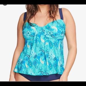 Mazu Swim Tankini Top Small